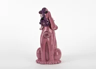 Skarbonki - Ceramiczna skarbonka Pies różowy - miniaturka - grafika 1