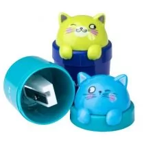 M&G Temperówka pojedyncza z pojemnikiem So Many Cats - Temperówki - miniaturka - grafika 1