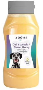 Zoona Olej z Łososia / Tłuszcz Owczy 500ml dla Psa Kota - Suplementy i witaminy dla psów - miniaturka - grafika 1