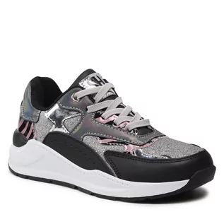 Sneakersy damskie - Sneakersy SHONE - 3526-018 Silver - grafika 1