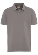 Koszulki męskie - camel active Męski 409965/1P00 T-shirt męski, szary (Stone Gray), S, Stone Gray, S - miniaturka - grafika 1