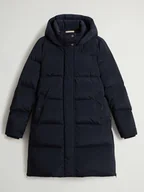 Kurtki damskie - Woolrich Parka puchowa "Kelly" w kolorze granatowym - miniaturka - grafika 1