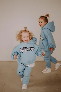 Bluza oversize Blue Bejbistory - Bluzy dla chłopców - miniaturka - grafika 1