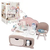 Zabawy w naśladowanie dorosłych - Smoby Baby Nurse Elektroniczny Kącik Opiekunki Dla Lalek Z Akcesoriami - miniaturka - grafika 1