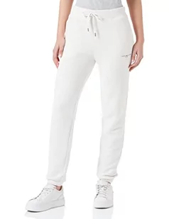 Tommy Hilfiger Spodnie dresowe damskie, Postarzana biel, XL - Spodnie sportowe damskie - miniaturka - grafika 1