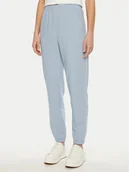 Spodnie sportowe damskie - ONLY Spodnie dresowe Bella 15312094 Niebieski Regular Fit - miniaturka - grafika 1