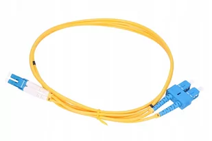 ExtraLink PATCHCORD SC/UPC-LC/UPC SM G.657A1 DUPLEX 3.0MM 2M EX.3654 - Kable miedziane - miniaturka - grafika 1