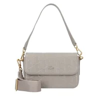 Torebki damskie - Lacoste Maheki Torba na ramię Skórzany 21 cm brązowy - miniaturka - grafika 1