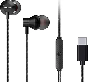 Aiwa USB-C ESTM-50 BLACK - Słuchawki - miniaturka - grafika 1