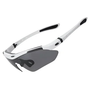Okulary rowerowe ROCKBROS 10142 Biały - Okulary sportowe - miniaturka - grafika 1