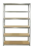 Szafy i regały magazynowe - Regał Helios magazynowy metalowy HZZ_213X120X40_6_175 ilość półek 6 nośność 175 kg / Wamar-Sosenka - miniaturka - grafika 1