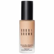 Podkłady do twarzy - Bobbi Brown Skin Long-Wear Weightless Foundation SPF 15 Warm Porcelain 0,5 - miniaturka - grafika 1