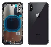 Części serwisowe do telefonów - Obudowa Korpus Plecy do iPhone XS Space Gray - miniaturka - grafika 1