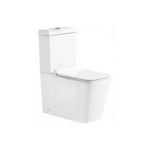 Mexen Cube kompakt wc z deską wolnoopadającą, biały - Miski WC - miniaturka - grafika 1