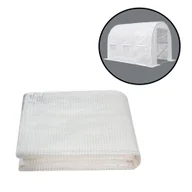 Szklarnie ogrodowe - Leziter Folia szklarniowa 200x200x300 cm bez ramy biała - miniaturka - grafika 1