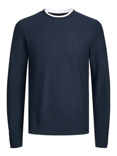 Jack & Jones Sweter w kolorze granatowym - Swetry męskie - miniaturka - grafika 1