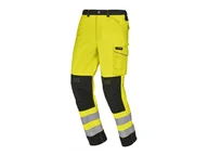 Odzież robocza - PARKSIDE PERFORMANCE® Spodnie robocze męskie z elementami odblaskowymi (Żółty, 58) - miniaturka - grafika 1