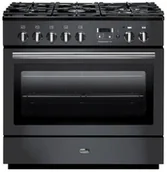 Kuchenki gazowo-elektryczne - Falcon Professional Plus FX 90 Szary chrom PROP90FXDFSL/C-EU - miniaturka - grafika 1