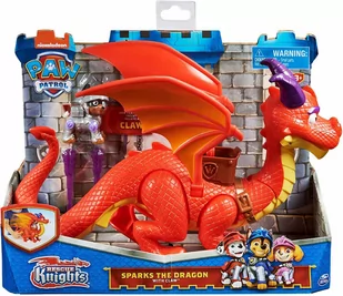 Spin Master Figurki Psi Patrol Odważni Rycerze Zestaw Duży ze smokiem 5_823138 - Figurki dla dzieci - miniaturka - grafika 2