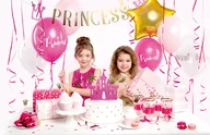 Urodziny dziecka - Party Deco Party Box - Imprezowe Pudełko - Zestaw dekoracji Princess SET7 - miniaturka - grafika 1