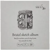 Podobrazia, bloki, papiery - Szkicownik Kwadrat Brystol 185G  Smlt 14-14Cm Fb-32(185) - miniaturka - grafika 1
