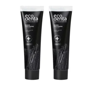 Ecodenta Czarna pasta Double Pack 2x100ml EUR4241 - Pasty do zębów - miniaturka - grafika 1