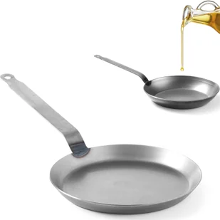 Hendi Patelnia do naleśników - płytka Profi Line ze stali nierdzewnej O230 x 25m - Wyposażenie lokali gastronomicznych - miniaturka - grafika 5