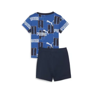 Komplet dresowy dziecięcy Puma MINICATS LOGO LAB wielokolorowy 68032617 - Spodnie sportowe męskie - miniaturka - grafika 1