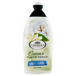 L'Angelica Cotone e Muschio bianco - żel pod prysznic bawełna i białe piżmo (450 ml) - Peelingi do ciała - miniaturka - grafika 1