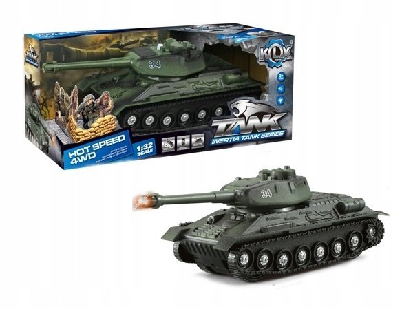 Czołg T-34 Moro Jeżdżący Napęd 4WD Z Dodatkowymi Efektami