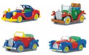 Samochody i pojazdy dla dzieci - Moto Rama Disney samochodziki Auto Disney w skali 1:64 kolekcja1 Mickey,Scrooge,Donald,Goofy MD-6820A 12 - miniaturka - grafika 1