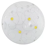 Lampy sufitowe - Candellux Lampa Astro Plafon Amber 1 x 10W) (13-39606) - miniaturka - grafika 1