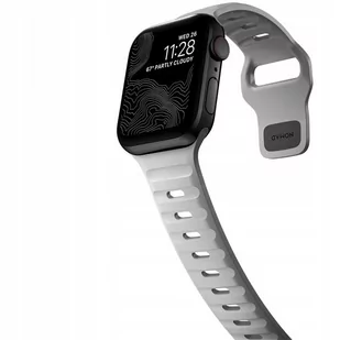 NOMAD Sport Strap Waterproof 44mm / 42mm Lunar Gray NM01958185 - Akcesoria do smartwatchy - miniaturka - grafika 1