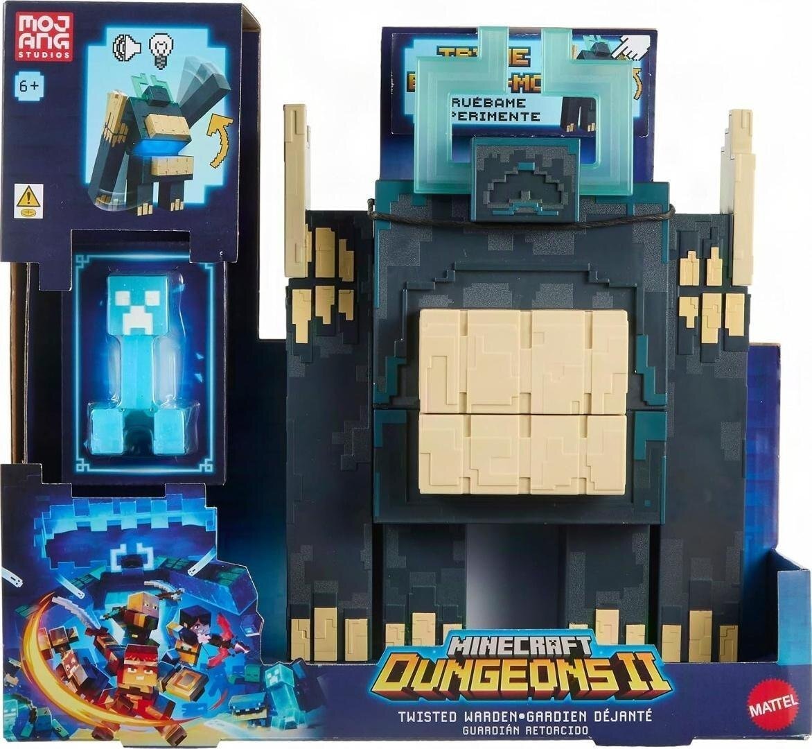 Figurka Mattel Minecraft Dungeons II Atakujący Pokręcony Nadzorca EDUKAMP 0194735379033