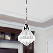 Akcesoria do wentylacji i klimatyzacji - Westinghouse łańcuszek akryl-diament w chromie - miniaturka - grafika 1