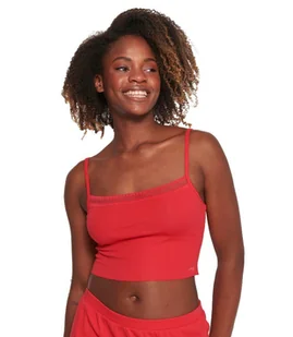 Top damski sloggi GO Ribbed Crop Top-S - Koszulki i topy damskie - miniaturka - grafika 1