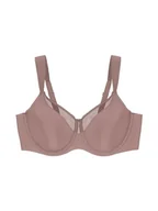 Biustonosze - Triumph True Shape Sensation W01 Biustonosz Minimizer Kobiety , Mousse czekoladowy , 70H - miniaturka - grafika 1