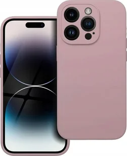 OEM Futerał SILICONE 2mm do IPHONE 14 Pro pudrowy róż - Etui i futerały do telefonów - miniaturka - grafika 1