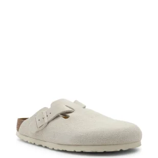 Birkenstock Skórzane klapki Boston VL - Klapki i japonki damskie - miniaturka - grafika 1