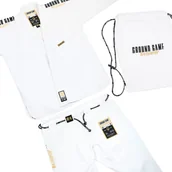 Kimona, stroje i obuwie - Ground Game Kimono/Gi BJJ Męskie Champion 3.0 Białe A5 - miniaturka - grafika 1