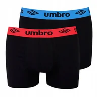 Majtki męskie - Umbro Bokserki Męskie 2 Sztuki 0197 Rozmiar M - miniaturka - grafika 1
