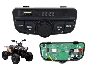 Panel Muzyczny 12V - DK-CA002 - Tory, garaże, parkingi Panel Muzyczny 12V - DK-CA002 - Tory, garaże, parkingi - miniaturka - grafika 1