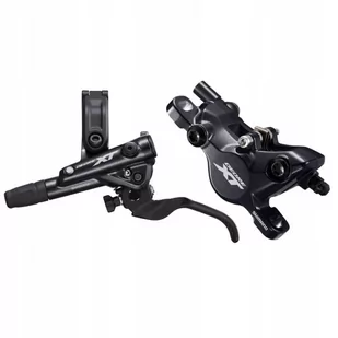 Shimano Deore XT M8100 Hamulec tarczowy I-Spec EV Koło przednie, black 2020 Hamulce tarczowe I-M8100JLFPRA100 - Hamulce rowerowe - miniaturka - grafika 1