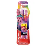 Szczoteczki do zębów dla dzieci - Colgate PALMOLIVE Extra Soft Szczoteczka do zębów dla dzieci 2-6 lat, 1+1 szt Trolls - miniaturka - grafika 1