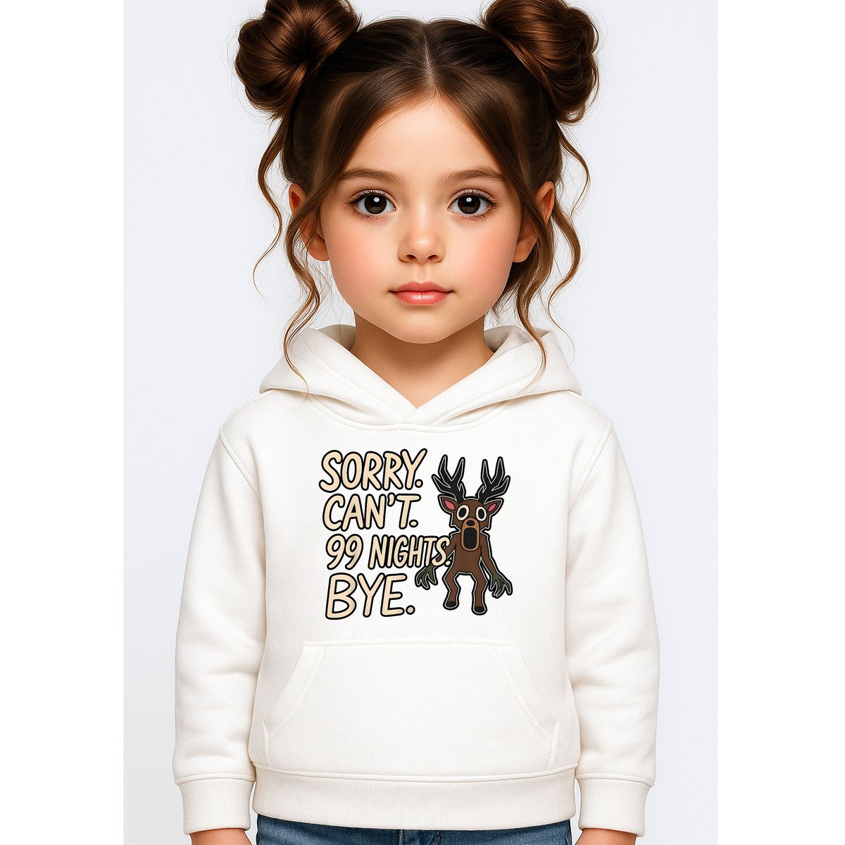 BLUZA DZIECIĘCA Z KAPTUREM 99 NOCY W LESIE ROBLOX 122-128 PREZENT