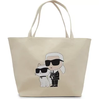 Torebki damskie - Karl Lagerfeld Shopperka k/ikonik 2.0 k&c canv - grafika 1