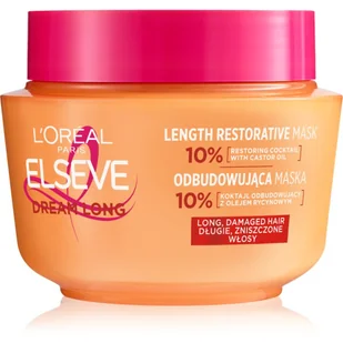 Loreal Elseve Dream Long Maska odbudowująca do włosów długich i zniszczonych 300ml - Maski do włosów - miniaturka - grafika 1