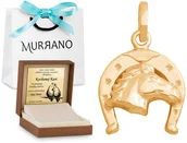 Zawieszki - Rodium Złota zawieszka 585 fantazyjna PREZENT GRAWER RD-32826 - miniaturka - grafika 1