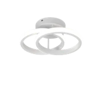 Lampy sufitowe - KASIA R63531131 lampa sufitowa dwie białe obręcze LED 7W 4000K - miniaturka - grafika 1