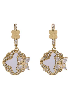 Guess Kolczyki JUBE05 583JW Złoty - Kolczyki - miniaturka - grafika 1